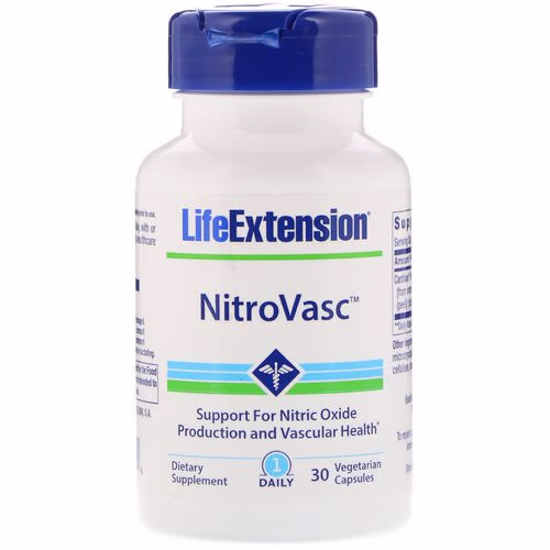 Life Extension, NitroVasc, 30 Vegetarian Capsules Review