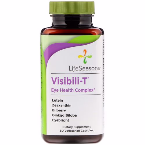 LifeSeasons, Visibili-T, Eye Health Complex, 60 Vegetarian Capsules Review