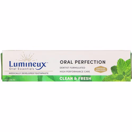 Lumineux Oral Essentials, Medically Developed Toothpaste, Clean & Fresh, 3.75 oz (106.3 g) Review Lumineux Oral Essentials, Medically Developed Toothpaste, Clean & Fresh, 3.75 oz (106.3 g) Review