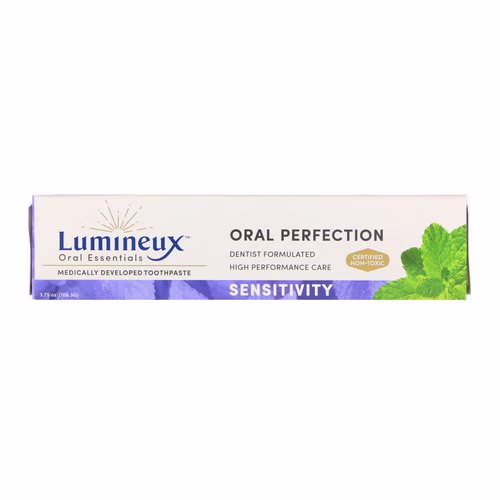 Lumineux Oral Essentials, Medically Developed Toothpaste, Sensitivity, 3.75 oz (106.3 g) Review Lumineux Oral Essentials, Medically Developed Toothpaste, Sensitivity, 3.75 oz (106.3 g) Review