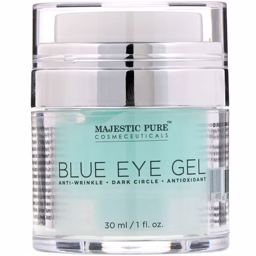 Majestic Pure, Blue Eye Gel, 1 fl oz (30 ml) Review Majestic Pure, Blue Eye Gel, 1 fl oz (30 ml) Review