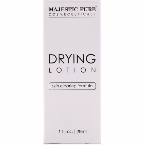 Majestic Pure, Drying Lotion, Skin Clearing Formula, 1 fl oz (29 ml) Review Majestic Pure, Drying Lotion, Skin Clearing Formula, 1 fl oz (29 ml) Review