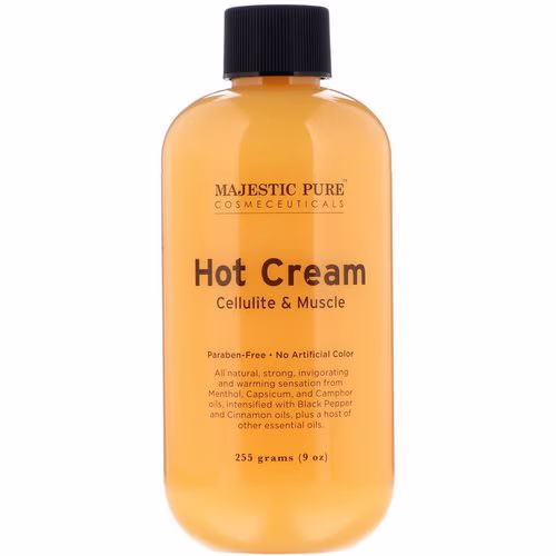 Majestic Pure, Hot Cream, Cellulite & Muscle, 9 oz (255 g) Review Majestic Pure, Hot Cream, Cellulite & Muscle, 9 oz (255 g) Review