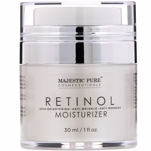 Majestic Pure, Retinol Moisturizer, 1 fl oz (30 ml) Review Majestic Pure, Retinol Moisturizer, 1 fl oz (30 ml) Review