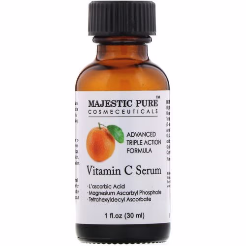 Majestic Pure, Vitamin C Serum, 1 fl oz (30 ml) Review Majestic Pure, Vitamin C Serum, 1 fl oz (30 ml) Review