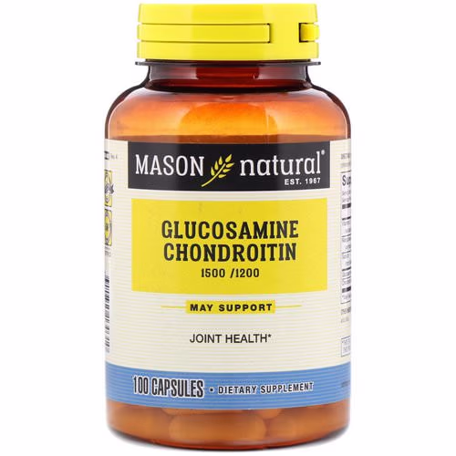 Mason Natural, Glucosamine Chondroitin, 1500/2000, 100 Capsules Review Mason Natural, Glucosamine Chondroitin, 1500/2000, 100 Capsules Review