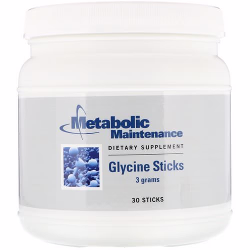 Metabolic Maintenance, Glycine Sticks, 30 Sticks, (3 g) Each Review