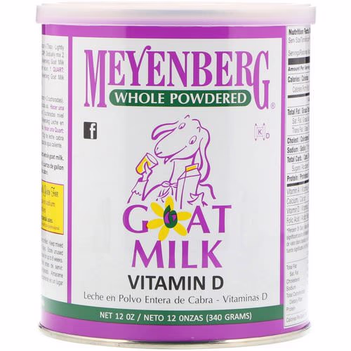 Meyenberg Goat Milk, Whole Powdered Goat Milk, Vitamin D, 12 oz (340 g) Review Meyenberg Goat Milk, Whole Powdered Goat Milk, Vitamin D, 12 oz (340 g) Review