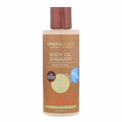 Mineral Fusion, Body Oil Shimmer, Gold Shimmer, 3 fl oz (88 ml) Review