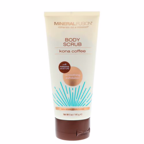 Mineral Fusion, Body Scrub, Kona Coffee, 5 oz (141 g) Review