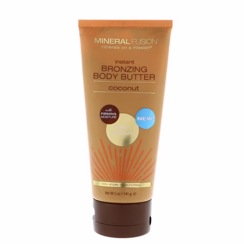 Mineral Fusion, Instant Bronzing Body Butter, Light/Medium, Coconut, 5 oz (141 g) Review
