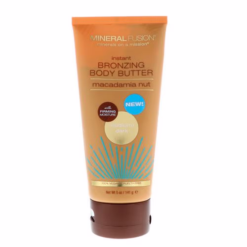 Mineral Fusion, Instant Bronzing Body Butter, Medium/Dark, Macadamia Nut, 5 oz (141 g) Review