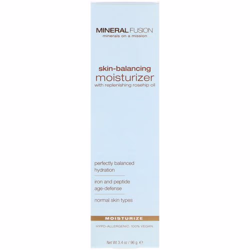 Mineral Fusion, Skin-Balancing Moisturizer, For Normal Skin Types, 3.4 oz (96 g) Review