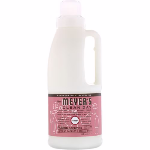 Mrs. Meyers Clean Day, Fabric Softener, Rosemary Scent, 32 fl oz (946 ml) Review