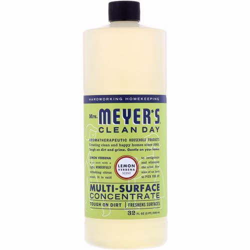 Mrs. Meyers Clean Day, Multi-Surface Concentrate, Lemon Verbena Scent, 32 fl oz (946 ml) Review
