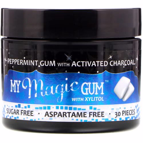 My Magic Mud, My Magic Gum with Xylitol and Activated Charcoal, Peppermint, 30 Pieces Review My Magic Mud, My Magic Gum with Xylitol and Activated Charcoal, Peppermint, 30 Pieces Review