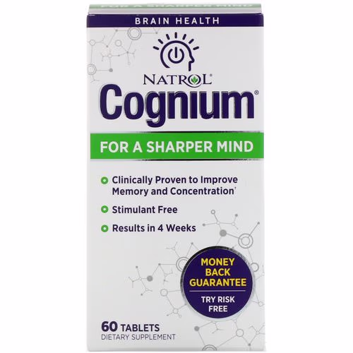 Natrol, Cognium, 60 Tablets Review