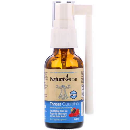 NaturaNectar, Throat Guardian Spray, Bee Berry, 10 ml Review