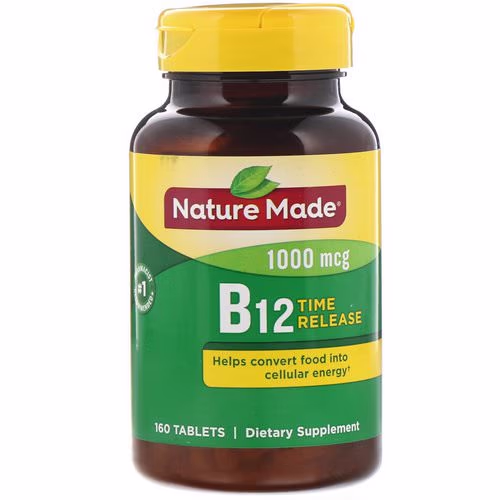 Nature Made, Vitamin B12, Time Release, 1000 mcg, 160 Tablets Review Nature Made, Vitamin B12, Time Release, 1000 mcg, 160 Tablets Review