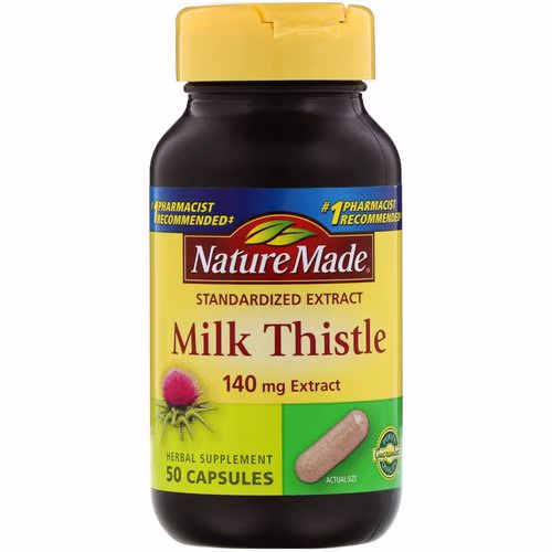 Nature Made, Milk Thistle, 140 mg Extract, 50 Capsules Review Nature Made, Milk Thistle, 140 mg Extract, 50 Capsules Review