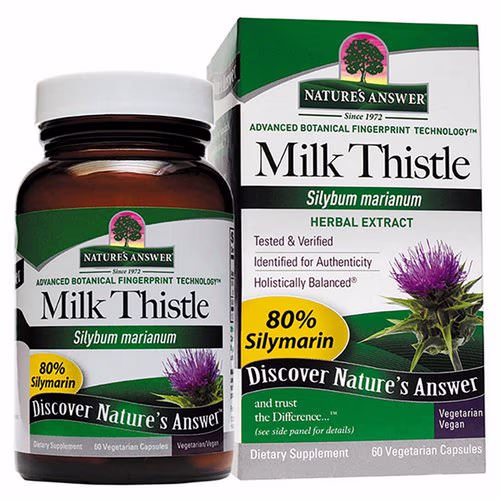 Nature's Answer, Milk Thistle, Seed Standardized Extract, 60 Vegetarian Capsules Review Nature's Answer, Milk Thistle, Seed Standardized Extract, 60 Vegetarian Capsules Review
