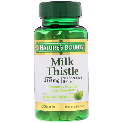 Nature's Bounty, Milk Thistle, 175 mg, 100 Capsules Review Nature's Bounty, Milk Thistle, 175 mg, 100 Capsules Review
