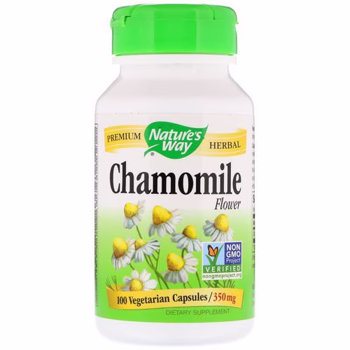 Nature's Way, Chamomile Flower, 350 mg, 100 Vegetarian Capsules Review