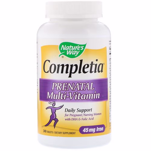 Nature's Way, Completia, Prenatal Multi-Vitamin, 240 Tablets Review
