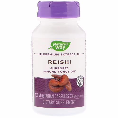 Nature's Way, Reishi, Standardized, 376 mg, 100 Vegetarian Capsules Review