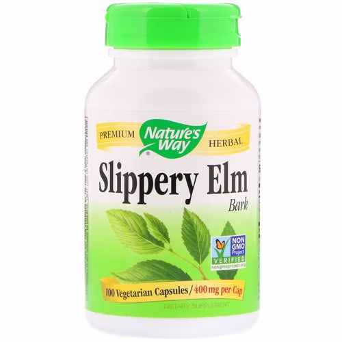 Nature's Way, Slippery Elm Bark, 400 mg, 100 Vegetarian Capsules Review