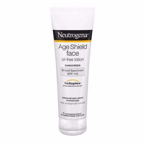 Neutrogena, Age Shield Face, Oil-Free Sunscreen, SPF 110, 3 fl oz (88 ml) Review