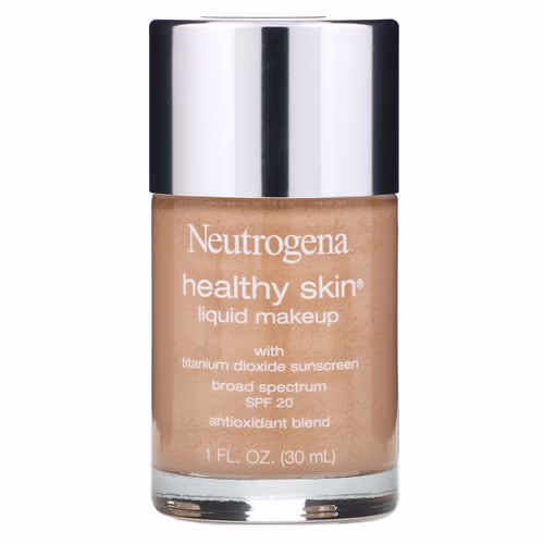 Neutrogena, Healthy Skin Liquid Makeup, SPF 20, Classic Ivory 10, 1 fl oz (30 ml) Review