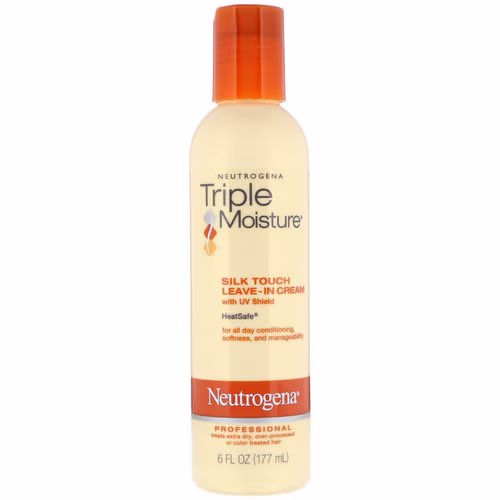 Neutrogena, Triple Moisture, Silk Touch Leave-In Cream, 6 fl oz (177 ml) Review