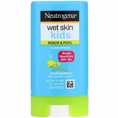 Neutrogena, Wet Skin Kids, Beach & Pool, Sunscreen Stick, SPF 70+, 0.47 oz (13 g) Review