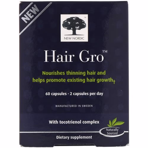 New Nordic, Hair Gro, 60 Capsules Review