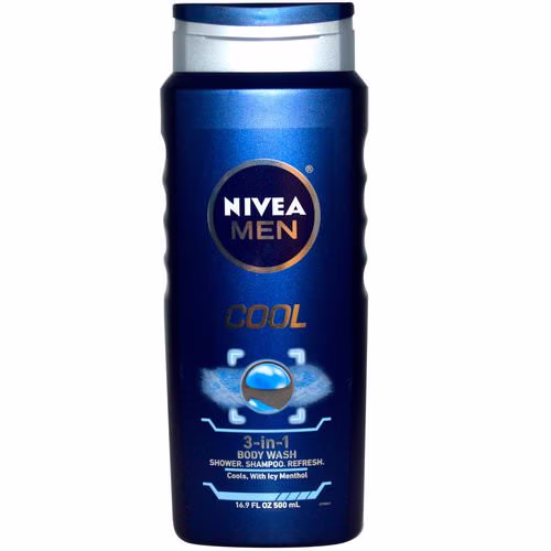 Nivea, Men 3-in-1 Body Wash, Cool, 16.9 fl oz (500 ml) Review Nivea, Men 3-in-1 Body Wash, Cool, 16.9 fl oz (500 ml) Review