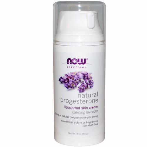 Now Foods, Natural Progesterone, Liposomal Skin Cream, Calming Lavender, 3 oz (85 g) Review Now Foods, Natural Progesterone, Liposomal Skin Cream, Calming Lavender, 3 oz (85 g) Review
