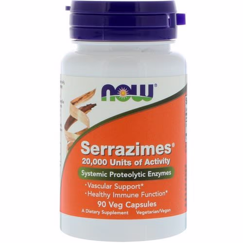 Now Foods, Serrazimes, 90 Veg Capsules Review