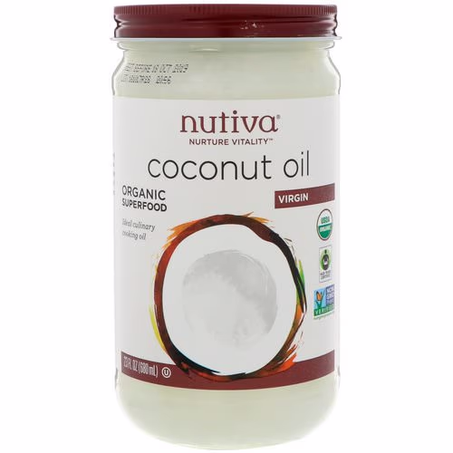 Nutiva, Organic Coconut Oil, Virgin, 23 fl oz (680 ml) Review