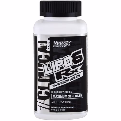 Nutrex Research, Lipo-6 Rx, Rapid Weight Loss Aid, Maximum Strength, 60 Liqui-Caps Review