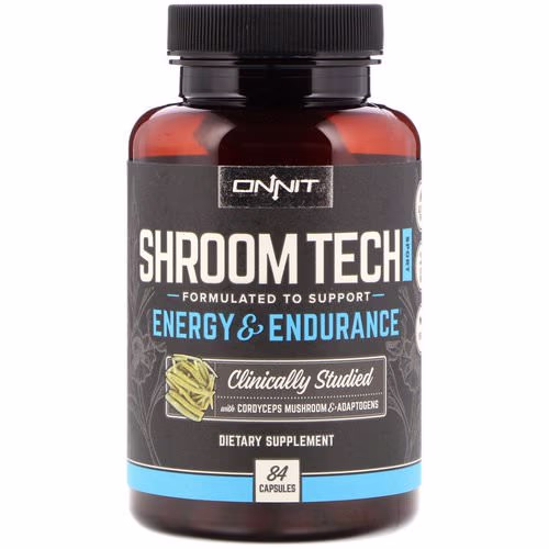 Onnit, Shroom Tech Sport, Energy & Endurance, 84 Capsules Review