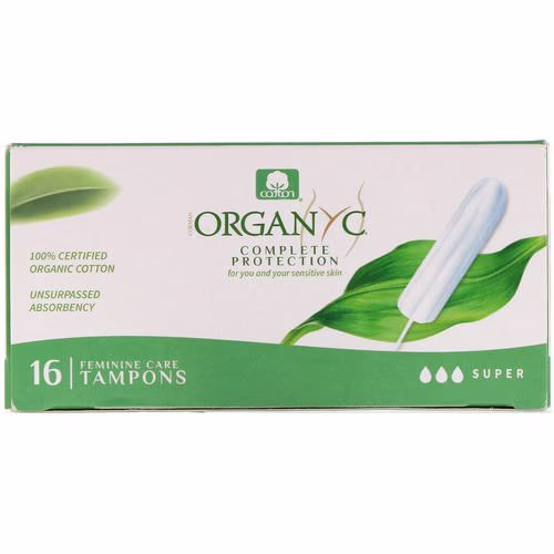 Organyc, Organic Tampons, 16 Super Absorbency Tampons Review Organyc, Organic Tampons, 16 Super Absorbency Tampons Review