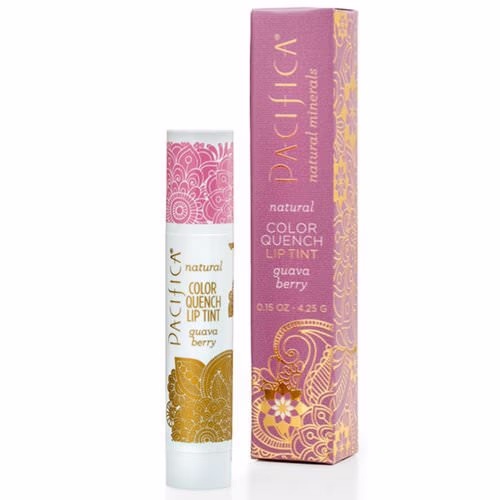 Pacifica, Natural Color Quench Lip Tint, Guava Berry, 0.15 oz (4.25 g) Review Pacifica, Natural Color Quench Lip Tint, Guava Berry, 0.15 oz (4.25 g) Review