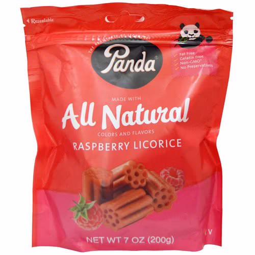 Panda Licorice, All Natural Raspberry Licorice, 7 oz (200 g) Review Panda Licorice, All Natural Raspberry Licorice, 7 oz (200 g) Review