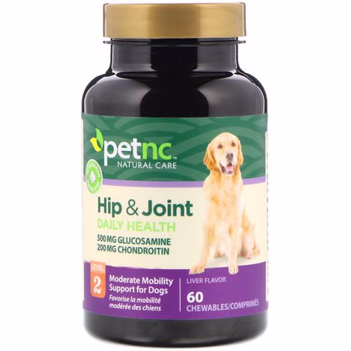 petnc NATURAL CARE, Hip & Joint, Level 2, Liver Flavor, 60 Chewables Review petnc NATURAL CARE, Hip & Joint, Level 2, Liver Flavor, 60 Chewables Review