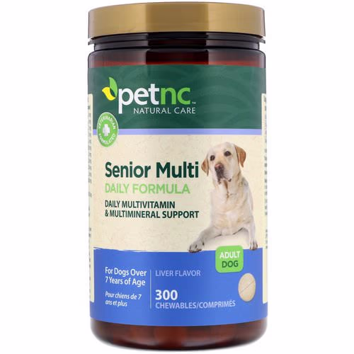 petnc NATURAL CARE, Senior Multi Daily Formula, Liver Flavor, Adult Dog, 300 Chewables Review petnc NATURAL CARE, Senior Multi Daily Formula, Liver Flavor, Adult Dog, 300 Chewables Review
