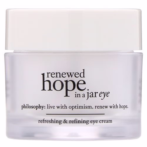 Philosophy, Renewed Hope in a Jar, Refreshing & Refining Eye Cream, 0.5 fl oz (15 ml) Review