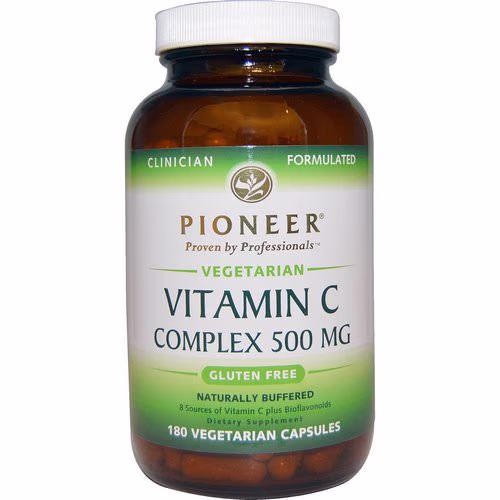 Pioneer Nutritional Formulas, Vitamin C Complex, 500 mg, 180 Veggie Caps Review