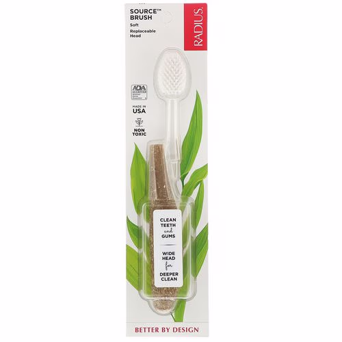RADIUS, Source Toothbrush, Soft, 1 Replaceable Head Toothbrush Review RADIUS, Source Toothbrush, Soft, 1 Replaceable Head Toothbrush Review