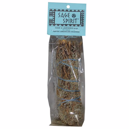 Sage Spirit, Native American Incense, Sage & Lavender, Large (6-7 inches), 1 Smudge Wand Review Sage Spirit, Native American Incense, Sage & Lavender, Large (6-7 inches), 1 Smudge Wand Review